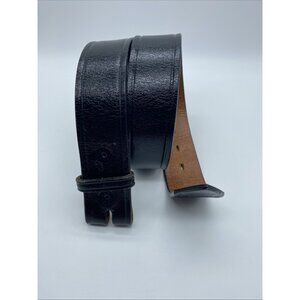 Don Hume Black Genuine Leather Belt B109 Men's Size 28 No Buckle